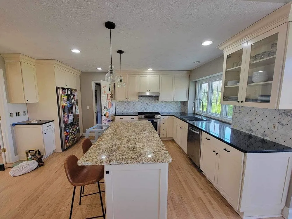 Renovated kitchen