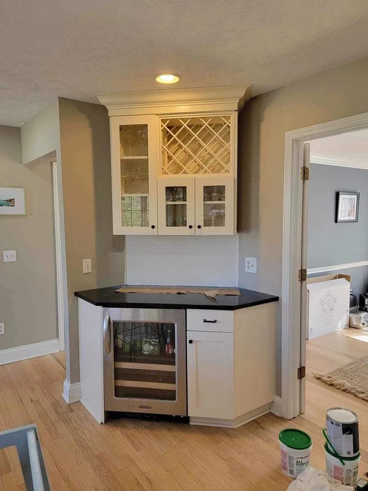 Remodeled kitchen